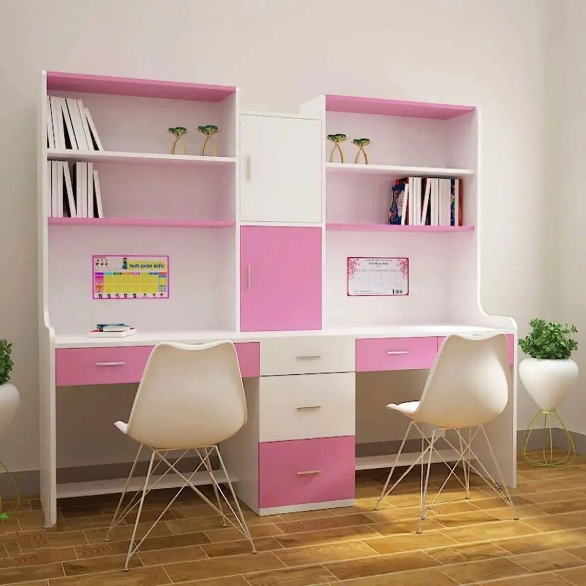 Top 3 mẫu bàn học cho bé gái xinh xắn, cao cấp, khiến bé thích mê Top 3 mẫu bàn học cho bé gái xinh xắn, cao cấp, khiến bé thích mê