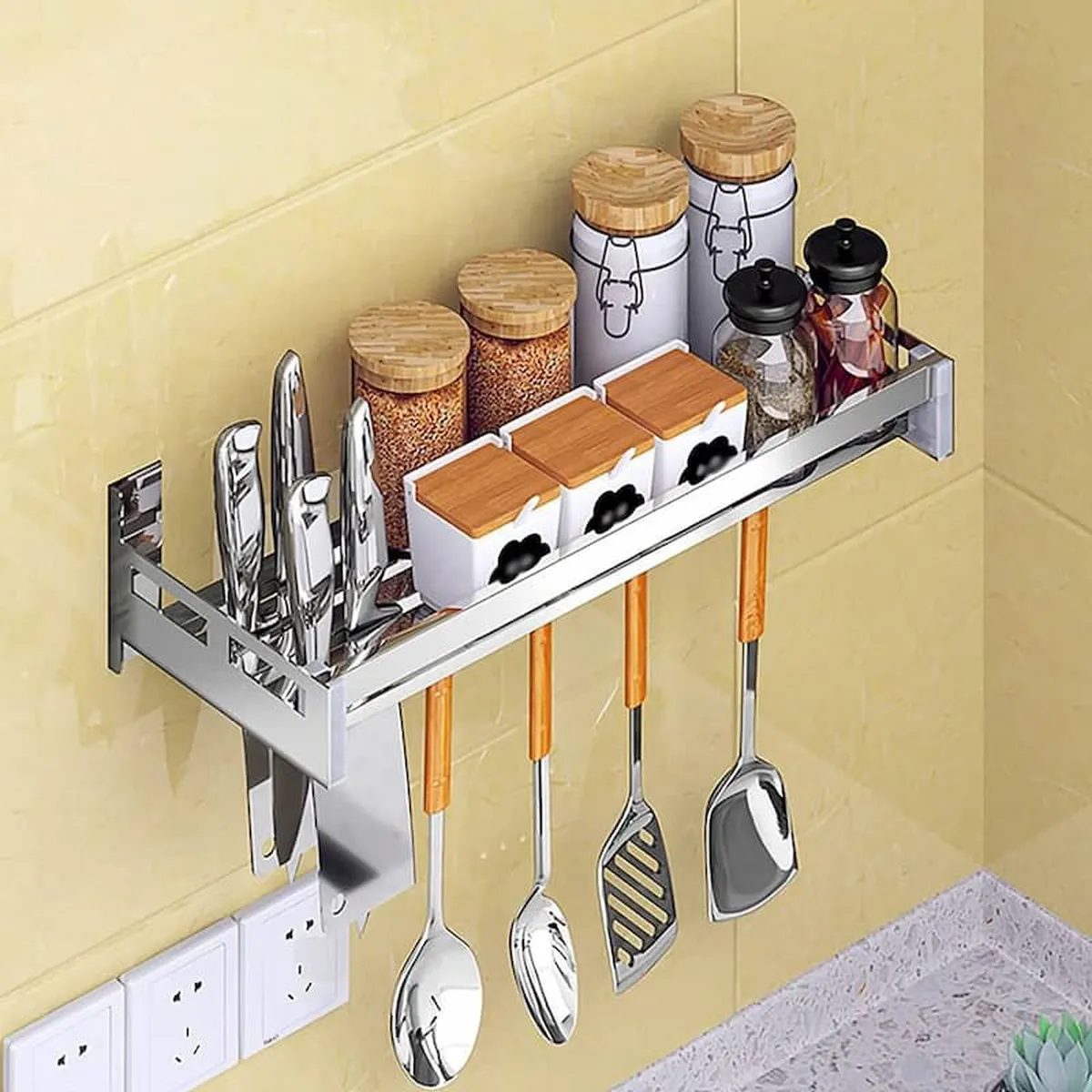 Top 5 Kệ Gia Vị Inox 1 Tầng 304 Giá Rẻ Không Gỉ, Bảo Hành Trọn Đời Top 5 Kệ Gia Vị Inox 1 Tầng 304 Giá Rẻ Không Gỉ, Bảo Hành Trọn Đời