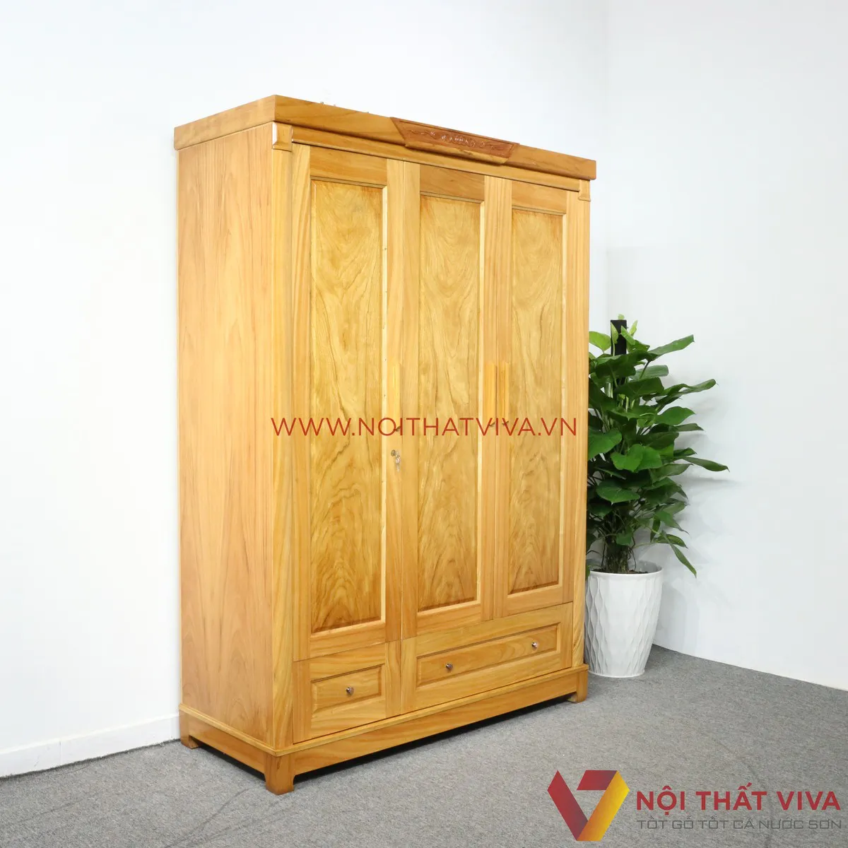 Top mẫu tủ quần áo đẹp bằng gỗ tự nhiên giá xưởng tại TP.HCM Top mẫu tủ quần áo đẹp bằng gỗ tự nhiên giá xưởng tại TP.HCM