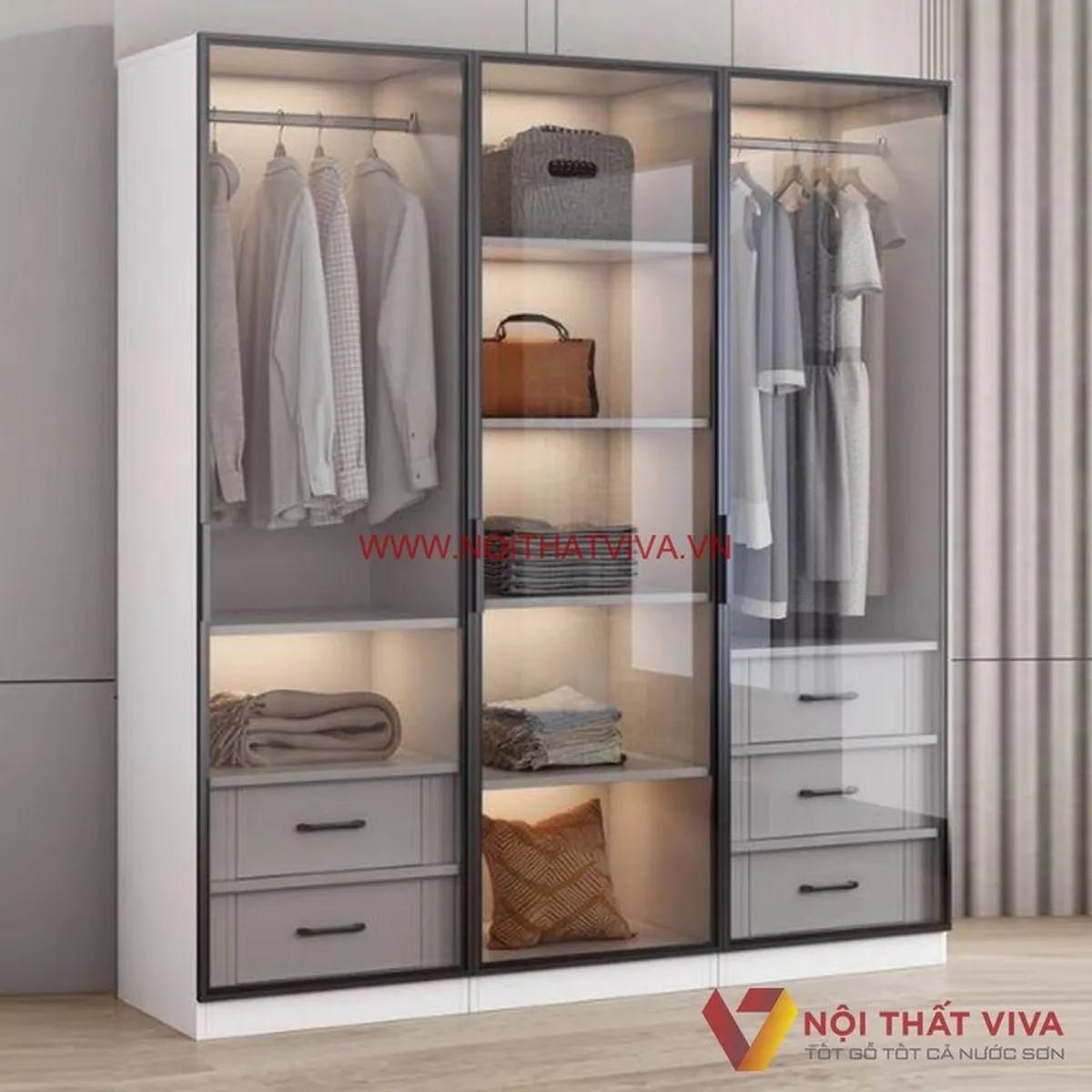 Top Tủ Quần Áo Kính Mở Siêu HOT, Nổi Bật Nhất Trên Thị Trường Hiện Nay Top Tủ Quần Áo Kính Mở Siêu HOT, Nổi Bật Nhất Trên Thị Trường Hiện Nay
