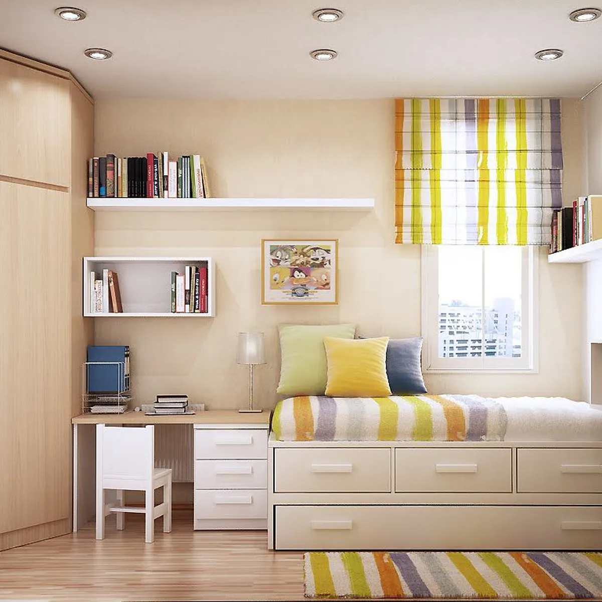TOP ý tưởng decor phòng ngủ 10m2 và những điều quan trọng cần biết TOP ý tưởng decor phòng ngủ 10m2 và những điều quan trọng cần biết