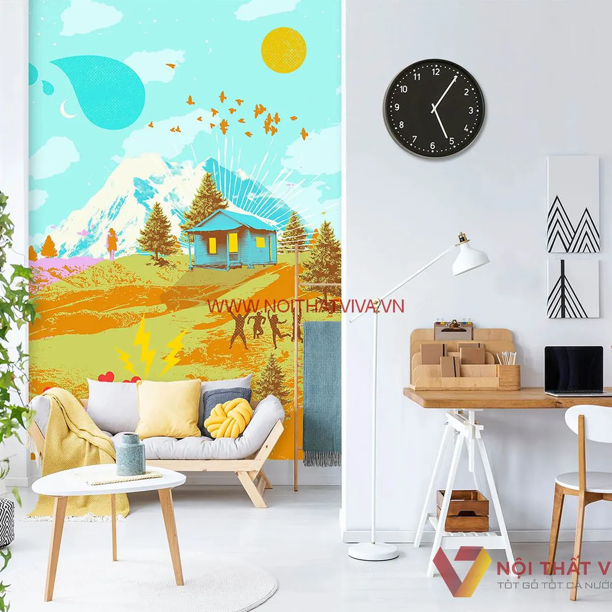 Tranh Dán Tường Tranh Dán Tường