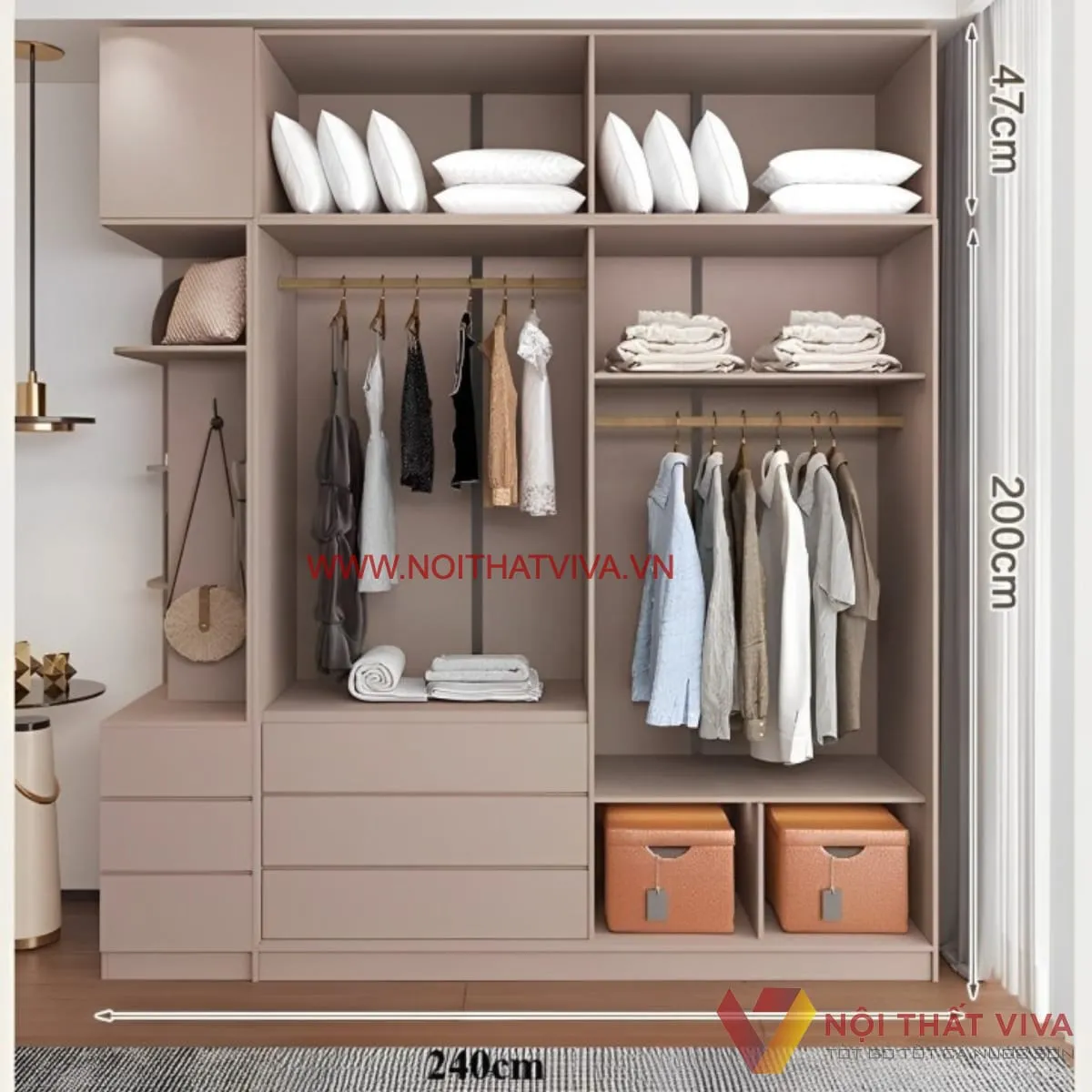 Tủ Quần Áo Cánh Kính Tủ Quần Áo Cánh Kính