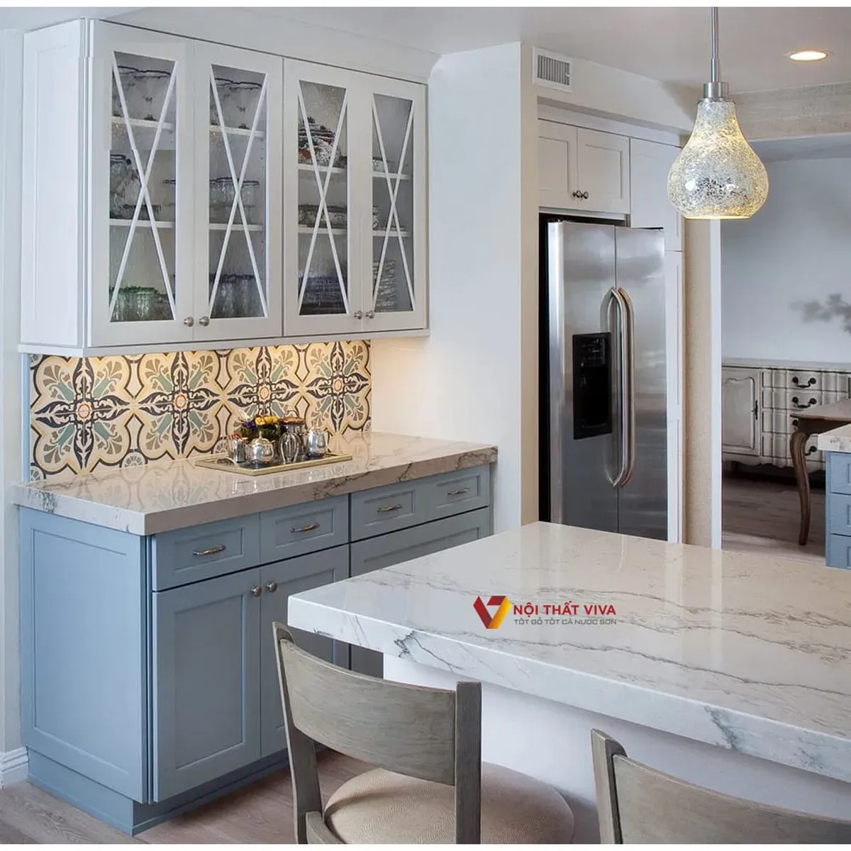 Tủ Bếp Cánh Kính Tủ Bếp Cánh Kính