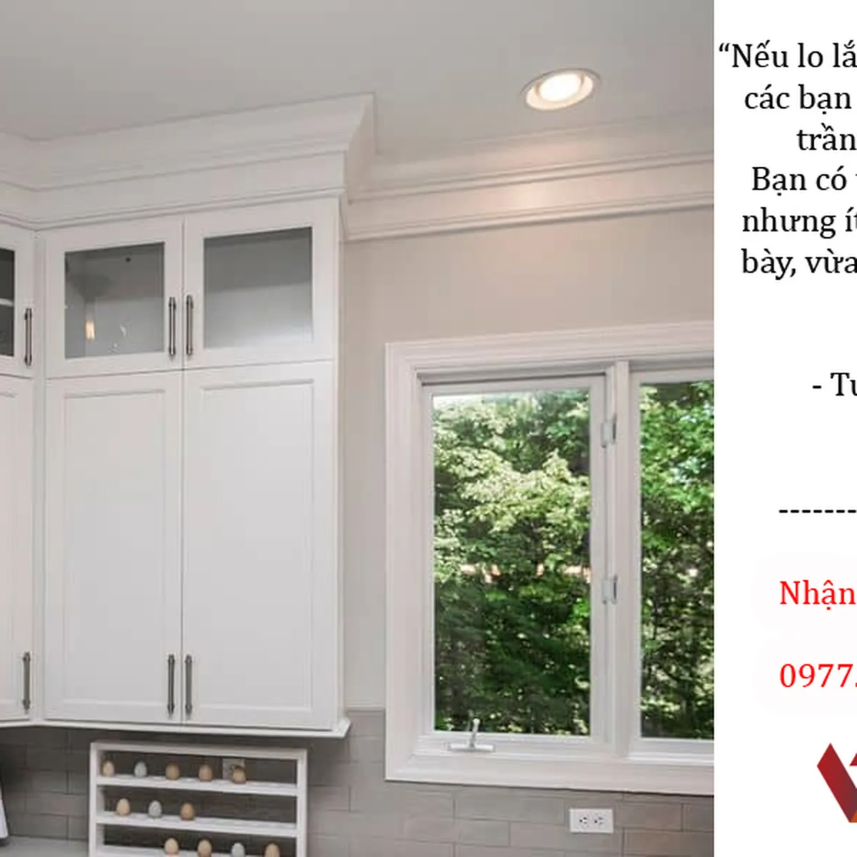 Tủ Bếp Cánh Kính Tủ Bếp Cánh Kính