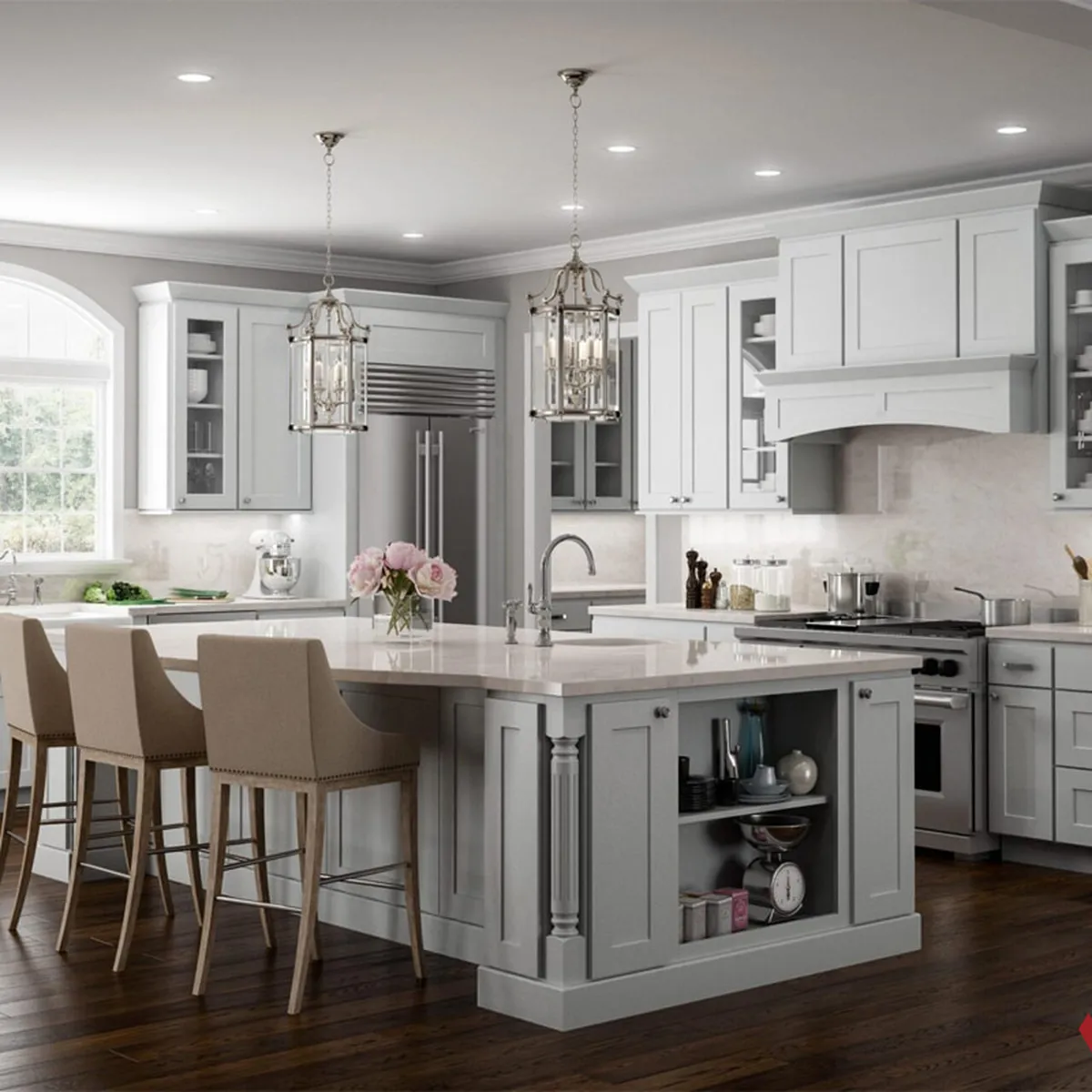 Tủ Bếp Cánh Kính Tủ Bếp Cánh Kính