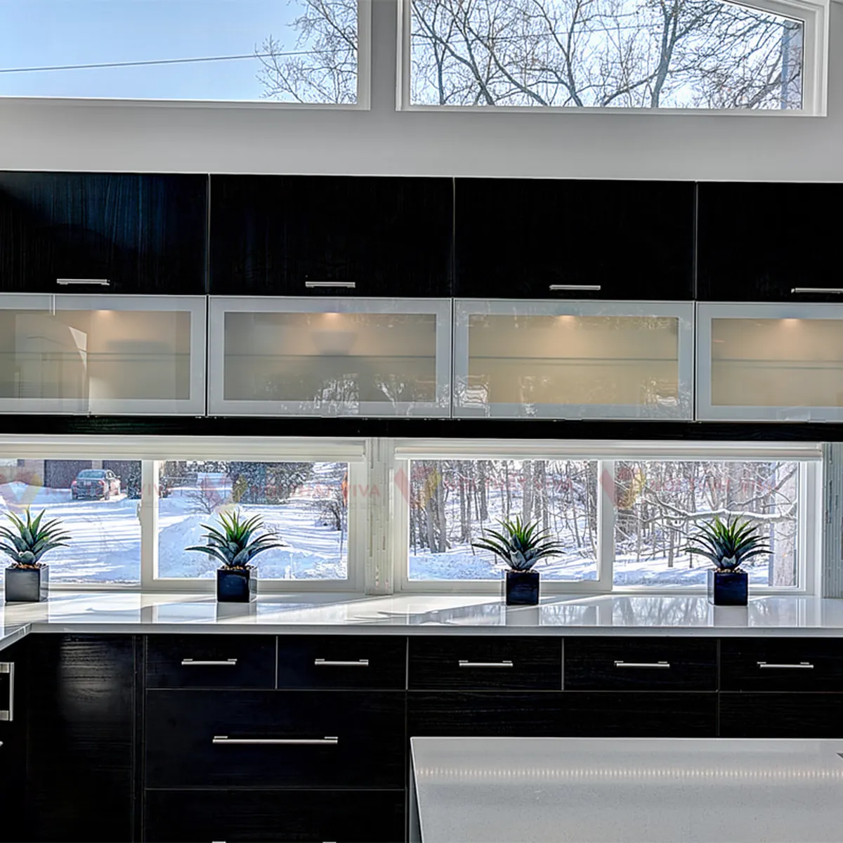 Tủ Bếp Cánh Kính Tủ Bếp Cánh Kính