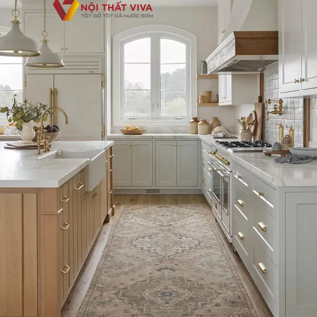 Tủ bếp cổ điển Tủ bếp cổ điển