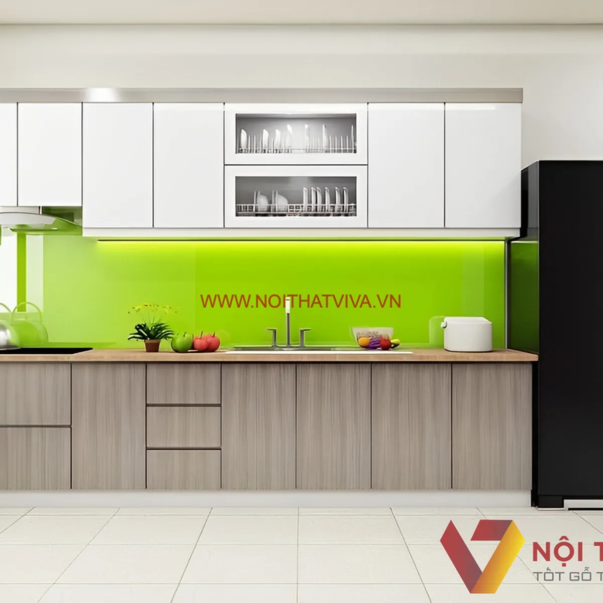 Tủ Bếp Gỗ Công Nghiệp Tủ Bếp Gỗ Công Nghiệp