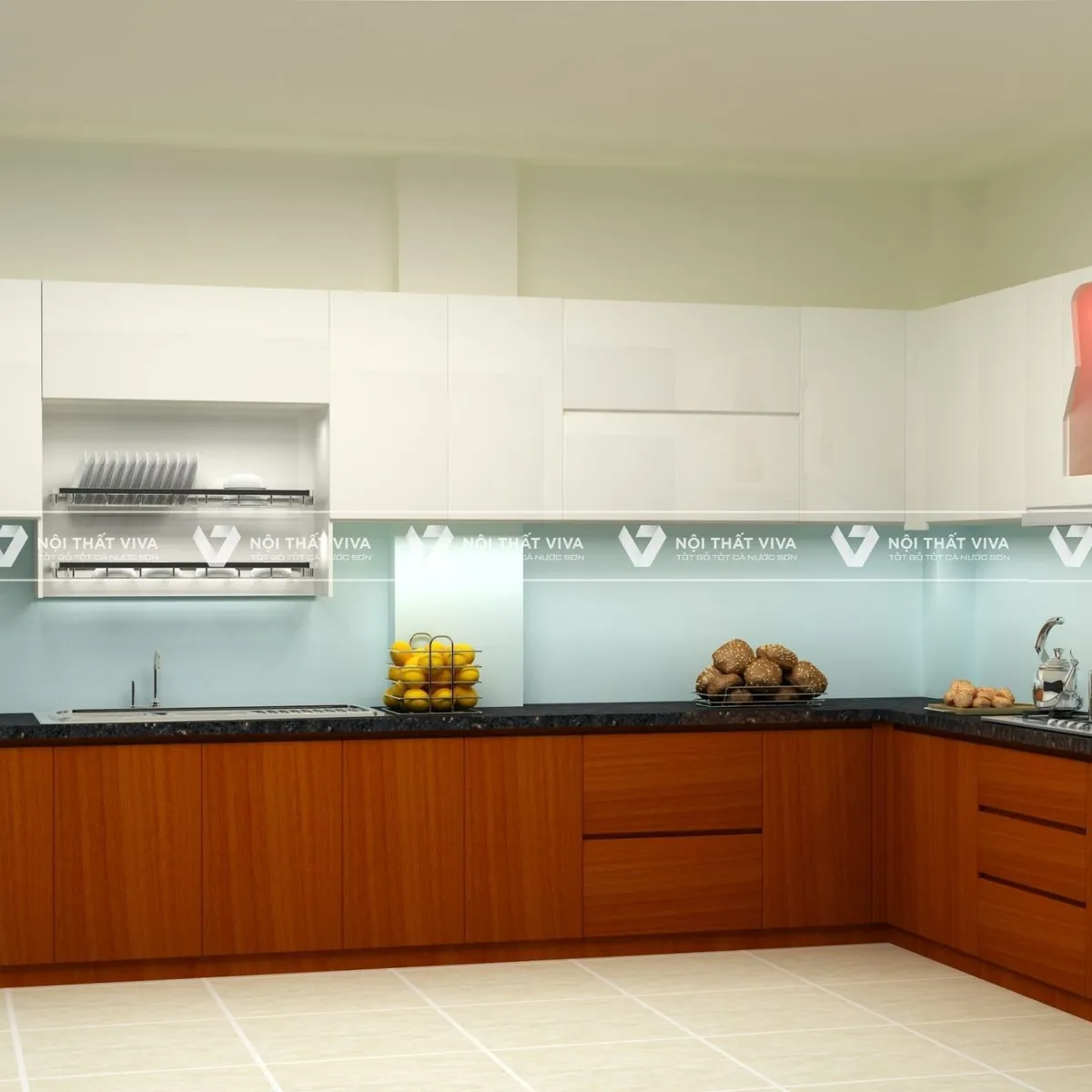 Tủ bếp gỗ công nghiệp Melamine là gì? Ưu điểm, cấu tạo và báo giá chi tiết Tủ bếp gỗ công nghiệp Melamine là gì? Ưu điểm, cấu tạo và báo giá chi tiết