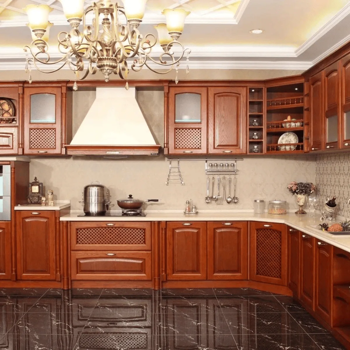 Tủ bếp gỗ gõ đỏ - 5 ưu điểm vượt trội, 3 lý do giá thành luôn cao    Tủ bếp gỗ gõ đỏ - 5 ưu điểm vượt trội, 3 lý do giá thành luôn cao