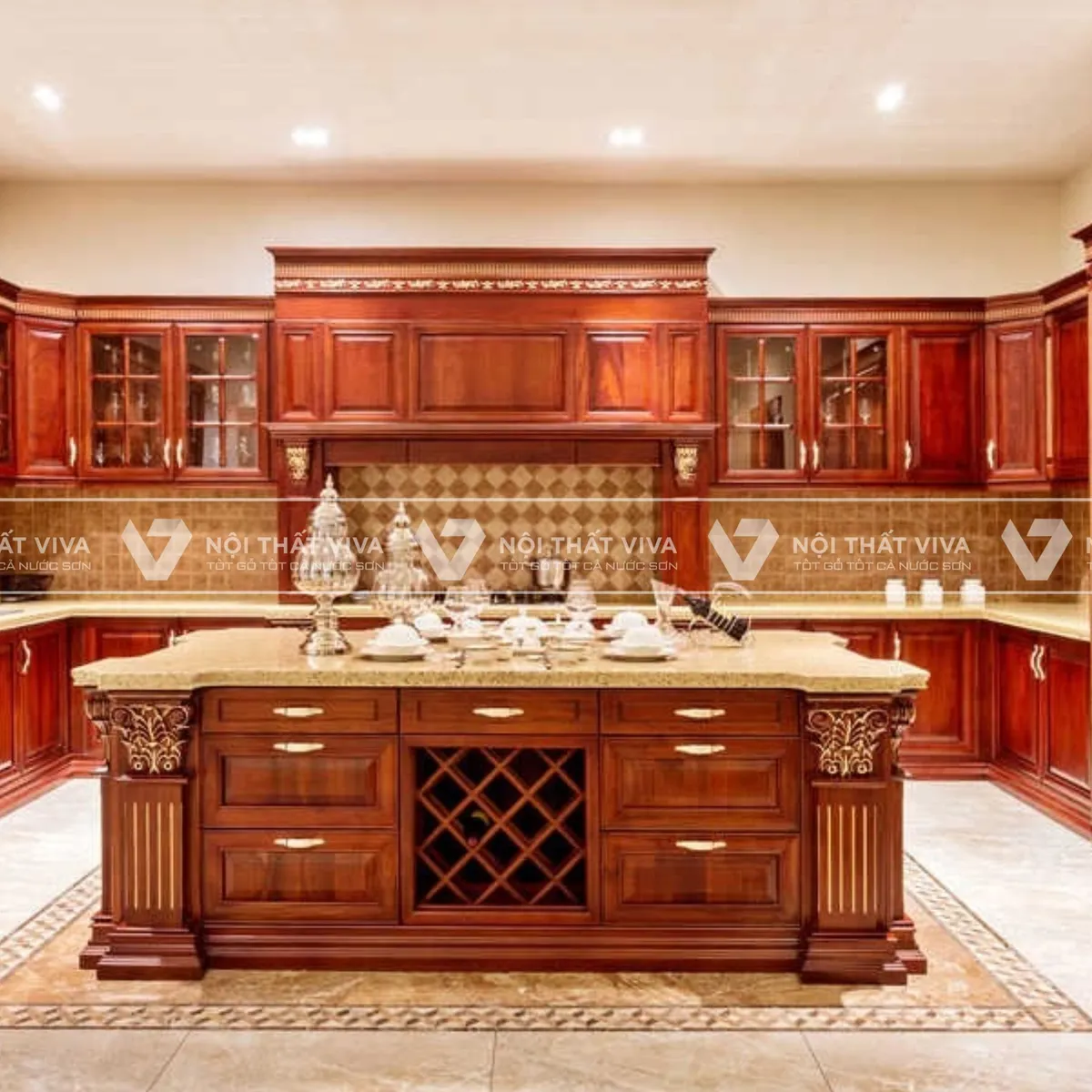 Tủ bếp gỗ gõ đỏ - 5 ưu điểm vượt trội, 3 lý do giá thành luôn cao    Tủ bếp gỗ gõ đỏ - 5 ưu điểm vượt trội, 3 lý do giá thành luôn cao