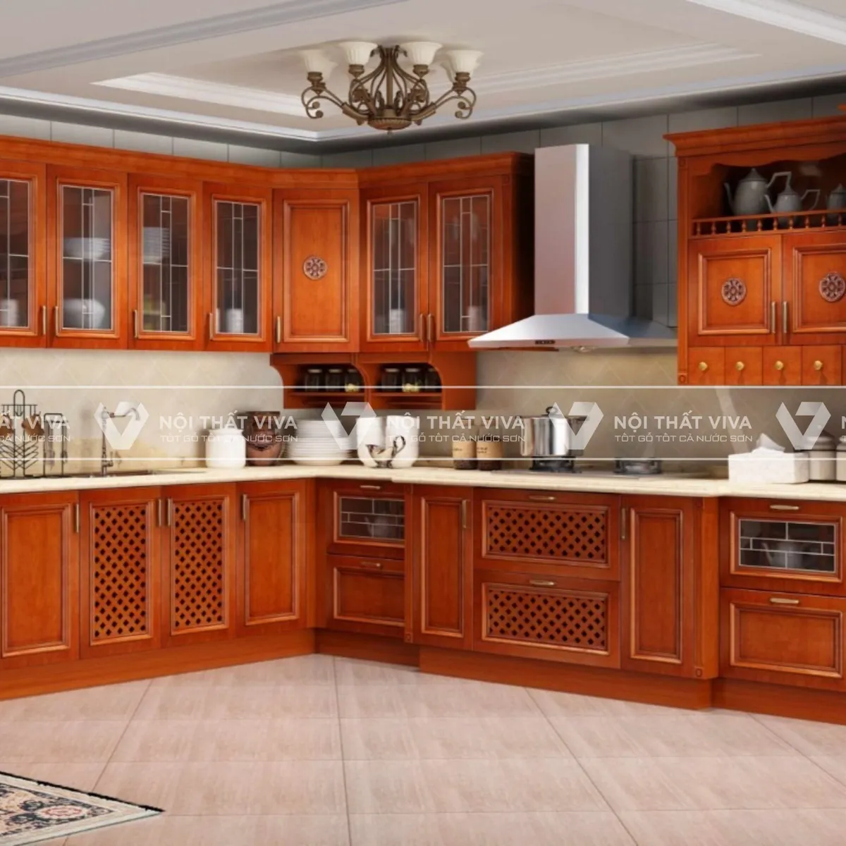 Tủ bếp gỗ gõ đỏ - 5 ưu điểm vượt trội, 3 lý do giá thành luôn cao    Tủ bếp gỗ gõ đỏ - 5 ưu điểm vượt trội, 3 lý do giá thành luôn cao