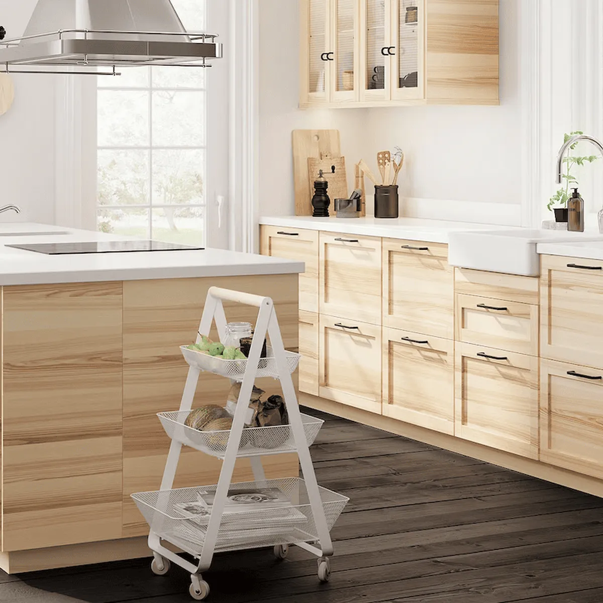 Tủ bếp gỗ Sồi Tủ bếp gỗ Sồi