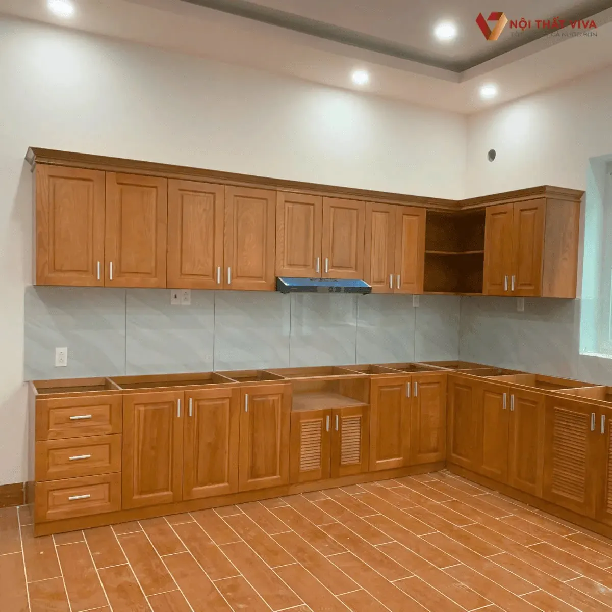 Tủ Bếp Gỗ Tự Nhiên Tủ Bếp Gỗ Tự Nhiên