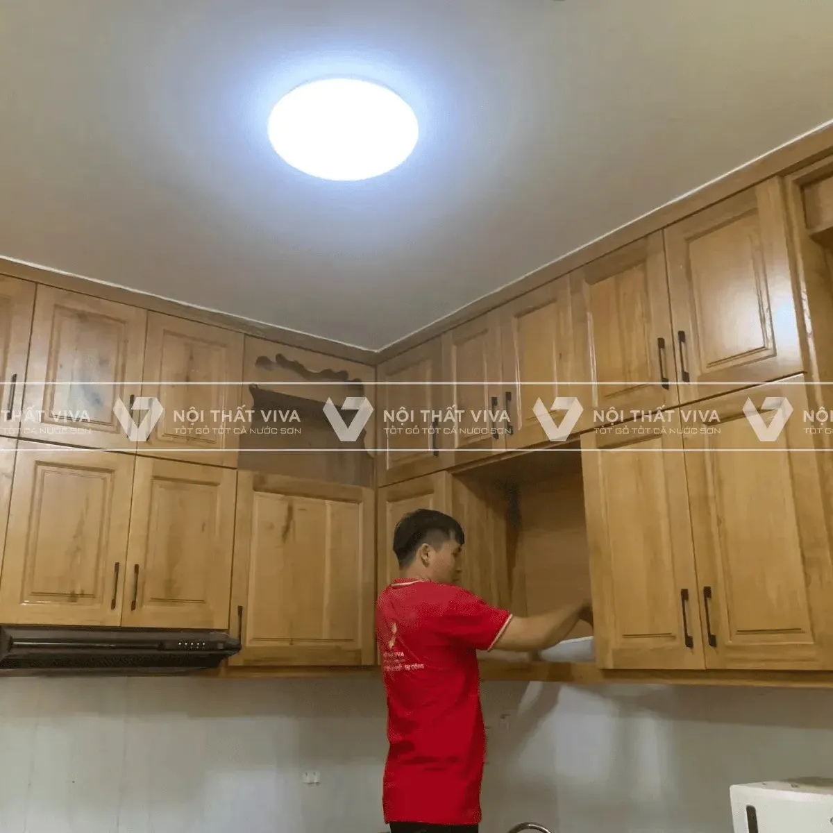 Tủ Bếp Gỗ Tự Nhiên Tủ Bếp Gỗ Tự Nhiên