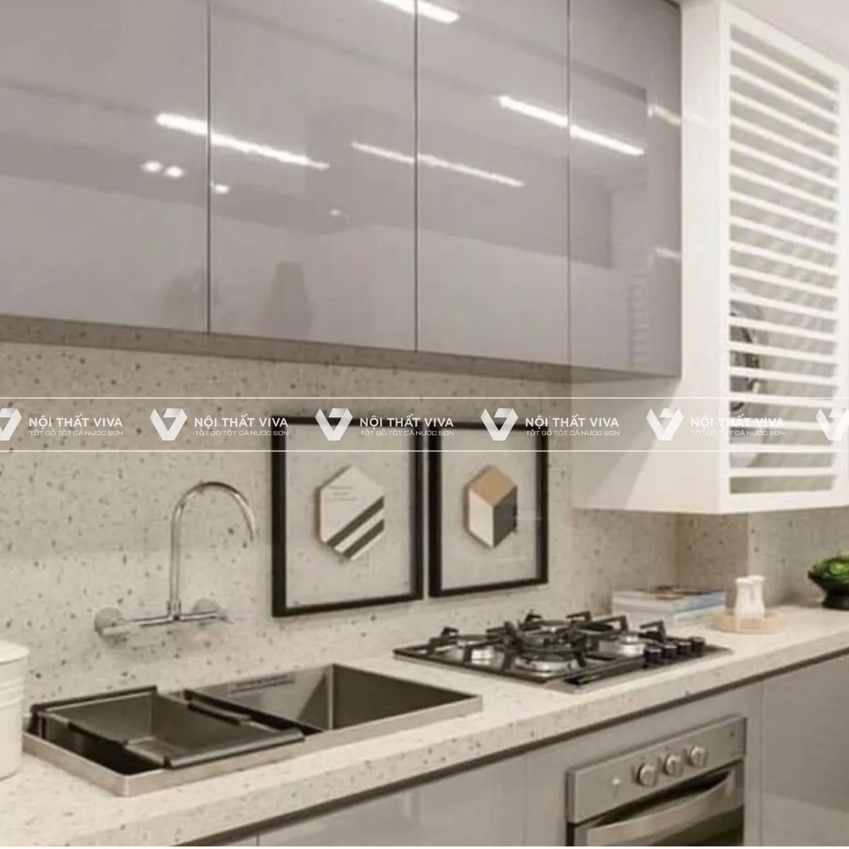 Tủ bếp MDF phủ Melamine có gì nổi bật? 58+ mẫu đẹp xuất sắc Tủ bếp MDF phủ Melamine có gì nổi bật? 58+ mẫu đẹp xuất sắc