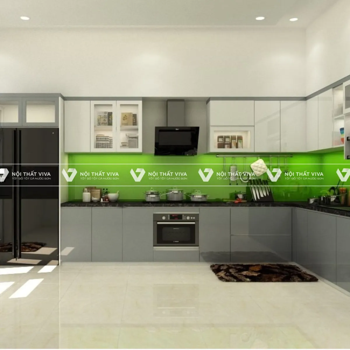 Tủ bếp MDF phủ Melamine có gì nổi bật? 58+ mẫu đẹp xuất sắc Tủ bếp MDF phủ Melamine có gì nổi bật? 58+ mẫu đẹp xuất sắc