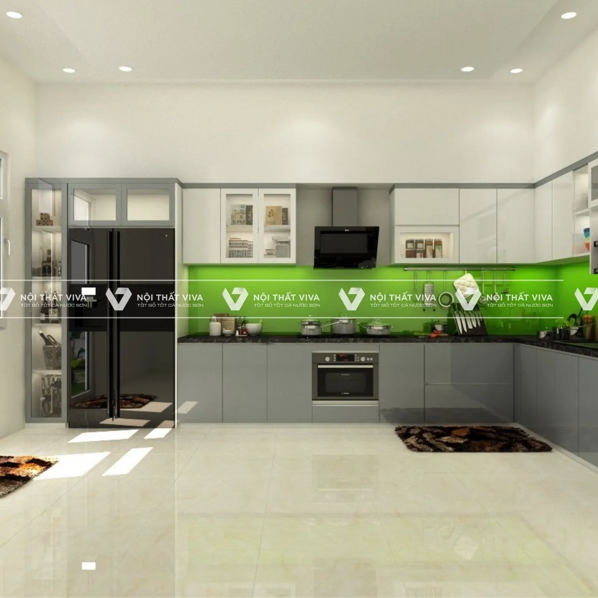 Tủ bếp MDF phủ Melamine có gì nổi bật? 58+ mẫu đẹp xuất sắc Tủ bếp MDF phủ Melamine có gì nổi bật? 58+ mẫu đẹp xuất sắc