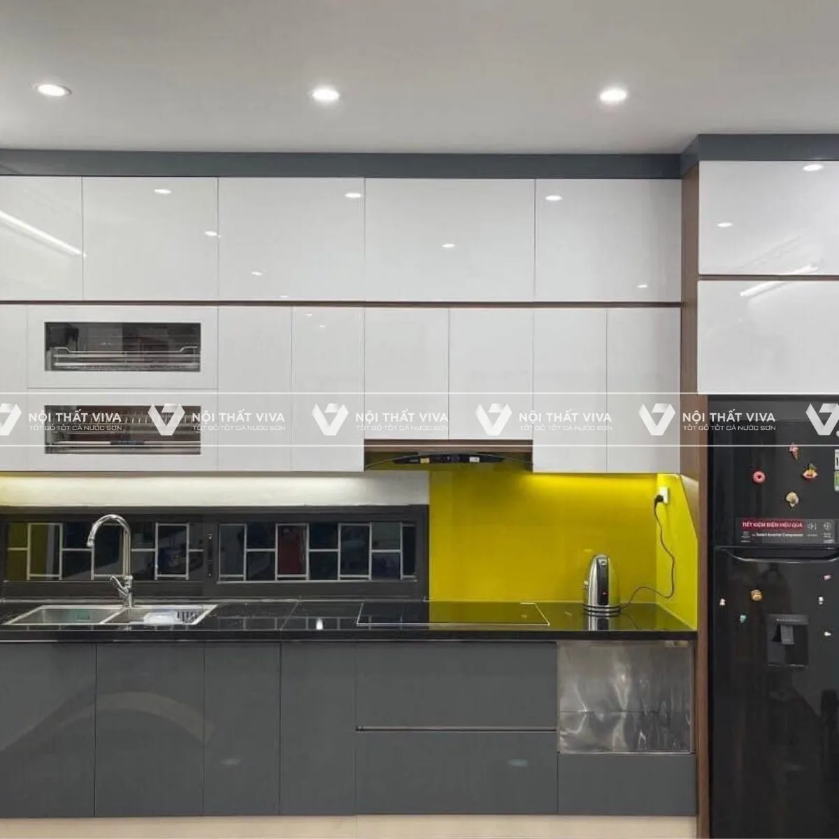 Tủ bếp MDF phủ Melamine có gì nổi bật? 58+ mẫu đẹp xuất sắc Tủ bếp MDF phủ Melamine có gì nổi bật? 58+ mẫu đẹp xuất sắc