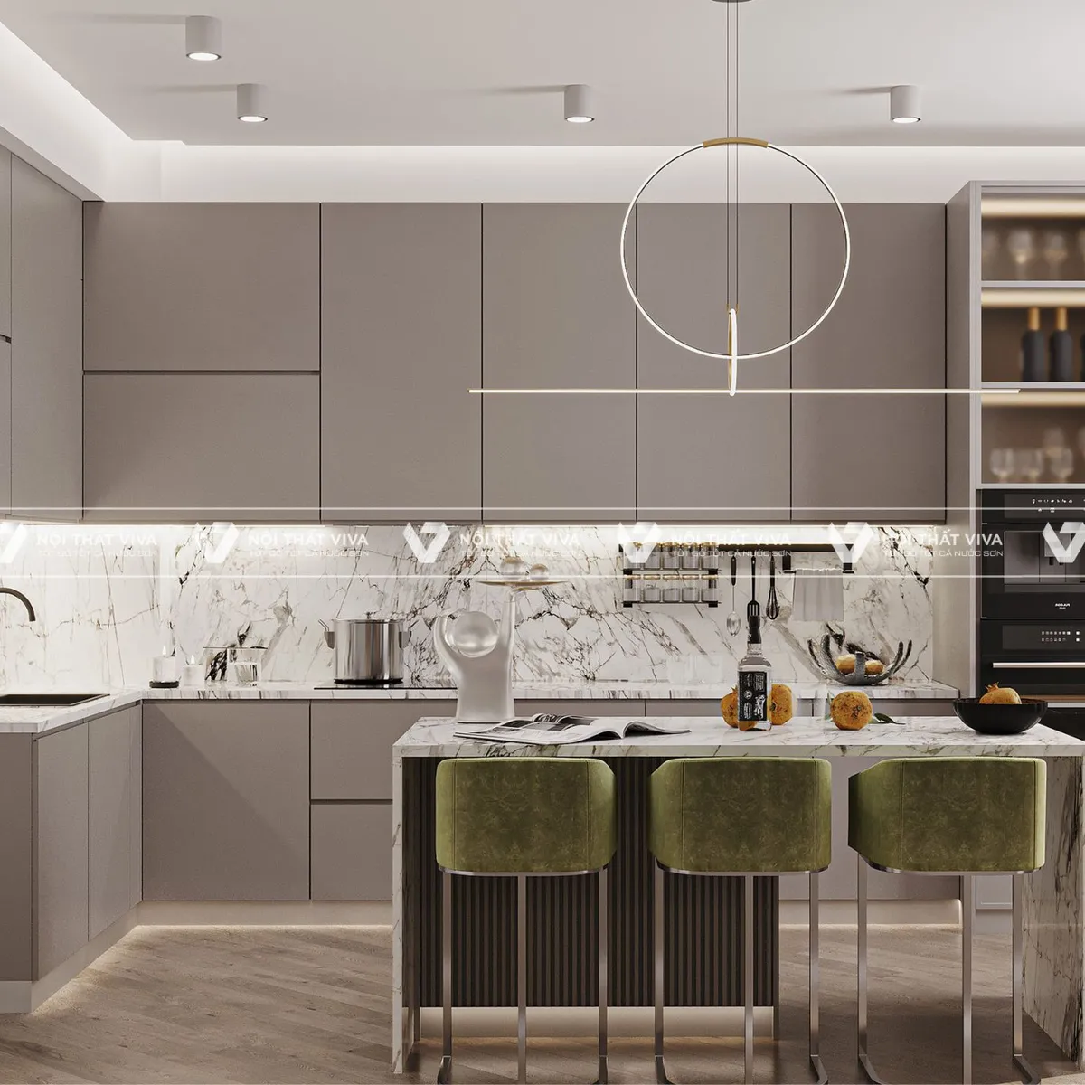 Tủ bếp MDF phủ Melamine có gì nổi bật? 58+ mẫu đẹp xuất sắc Tủ bếp MDF phủ Melamine có gì nổi bật? 58+ mẫu đẹp xuất sắc