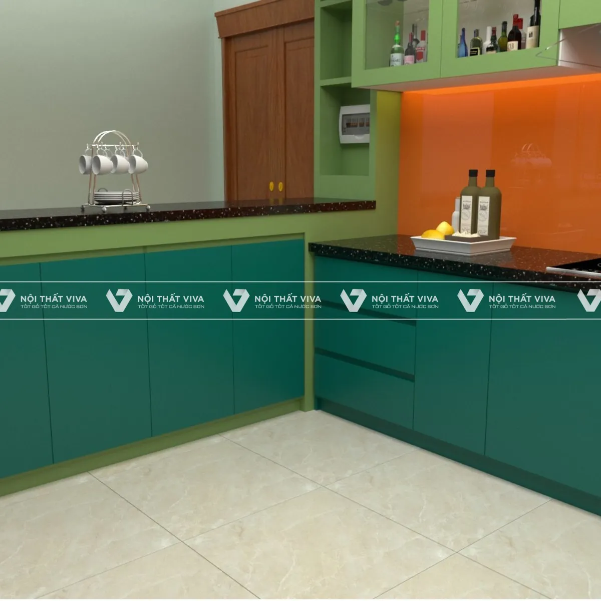 Tủ bếp MDF phủ Melamine có gì nổi bật? 58+ mẫu đẹp xuất sắc Tủ bếp MDF phủ Melamine có gì nổi bật? 58+ mẫu đẹp xuất sắc