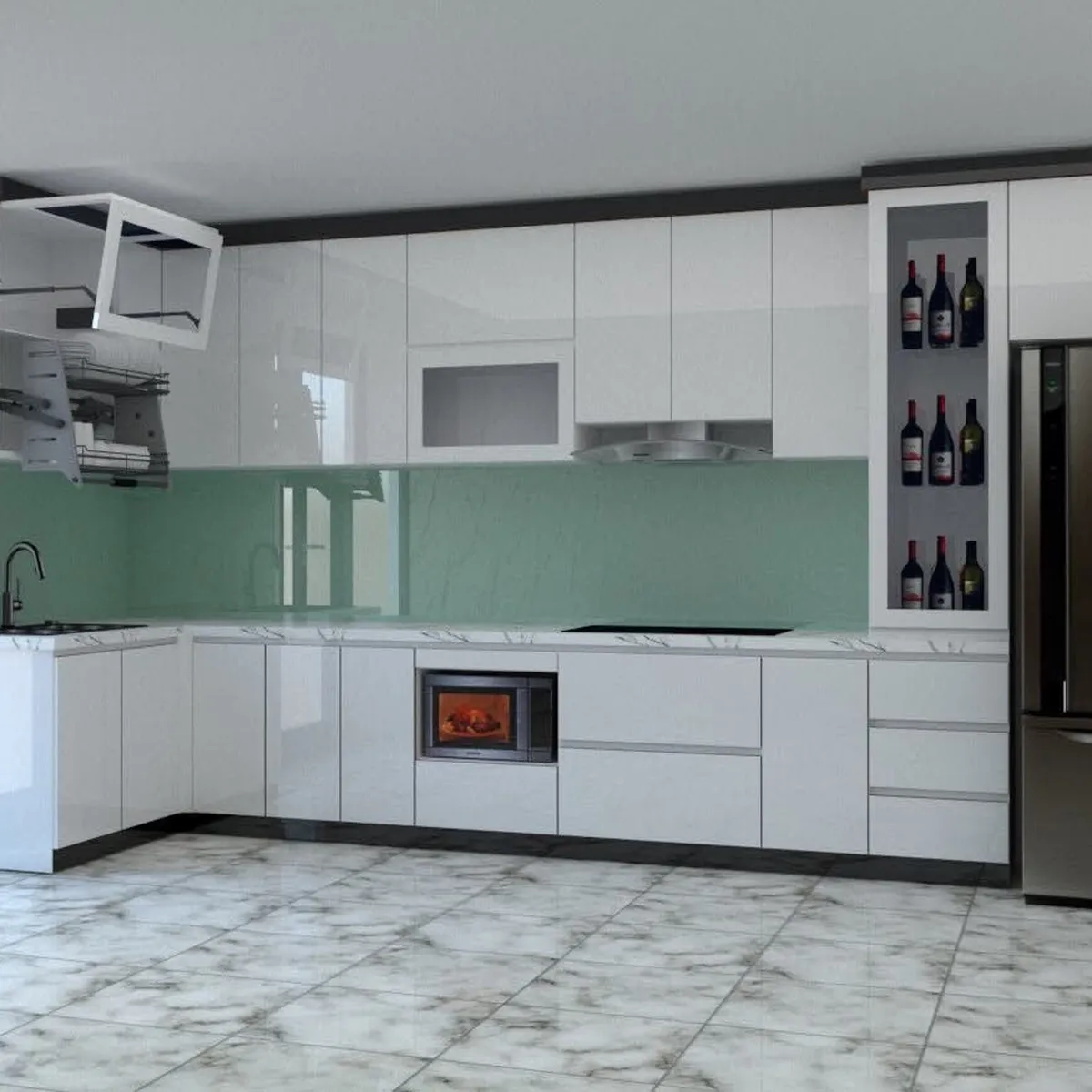 Tủ bếp picomat phủ laminate có bền không? Ưu, nhược điểm và mẫu tủ bếp đẹp nhất  Tủ bếp picomat phủ laminate có bền không? Ưu, nhược điểm và mẫu tủ bếp đẹp nhất
