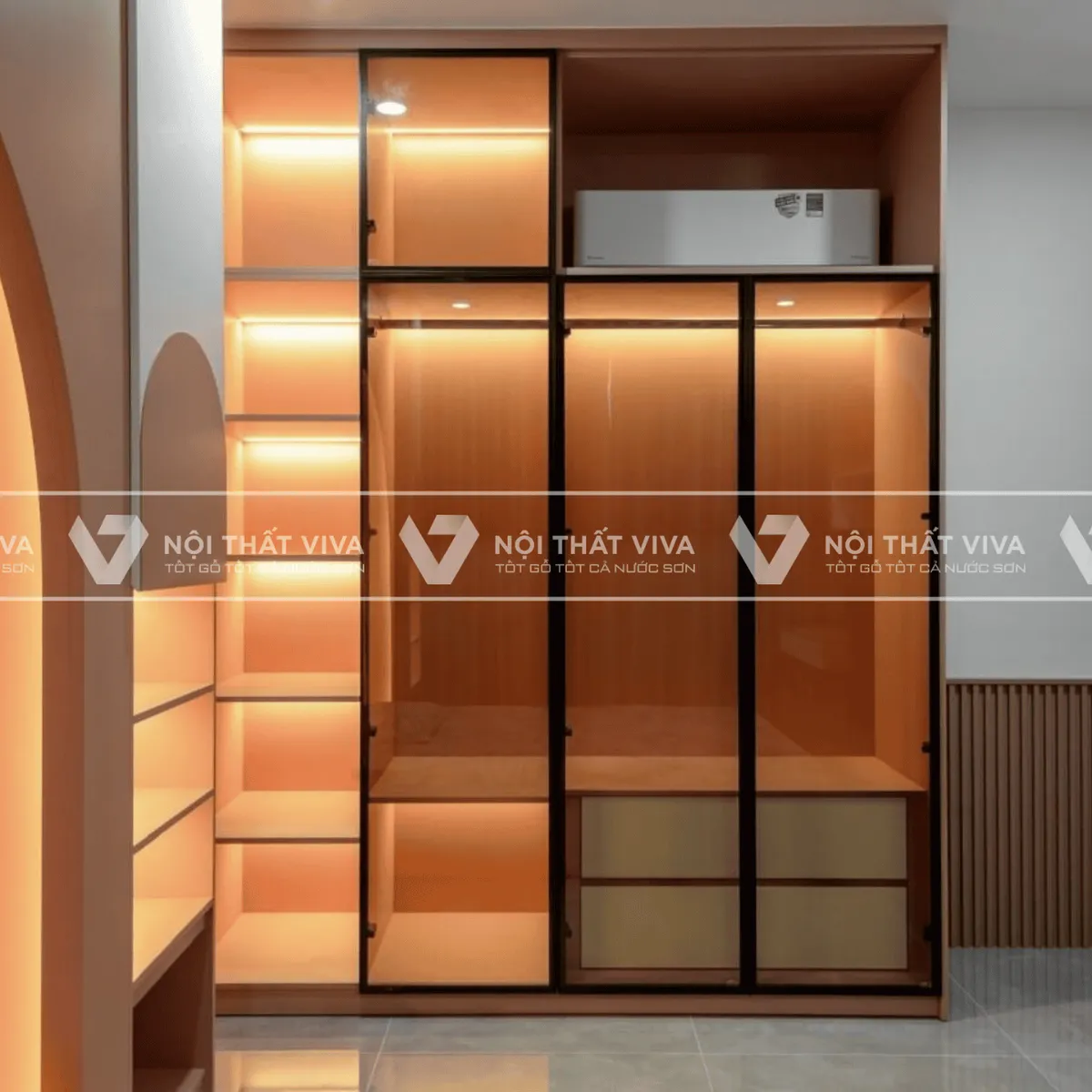 Tủ cánh kính: Ưu điểm và những ứng dụng phổ biến vào không gian nội thất   Tủ cánh kính: Ưu điểm và những ứng dụng phổ biến vào không gian nội thất