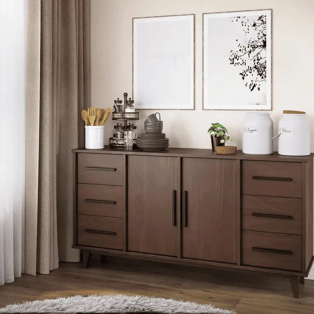 Tủ Chén Gỗ Tủ Chén Gỗ