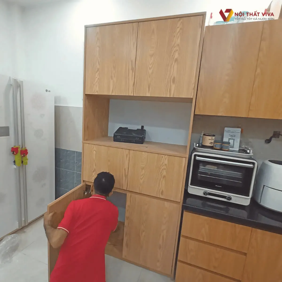 Tủ Chén Gỗ Tủ Chén Gỗ