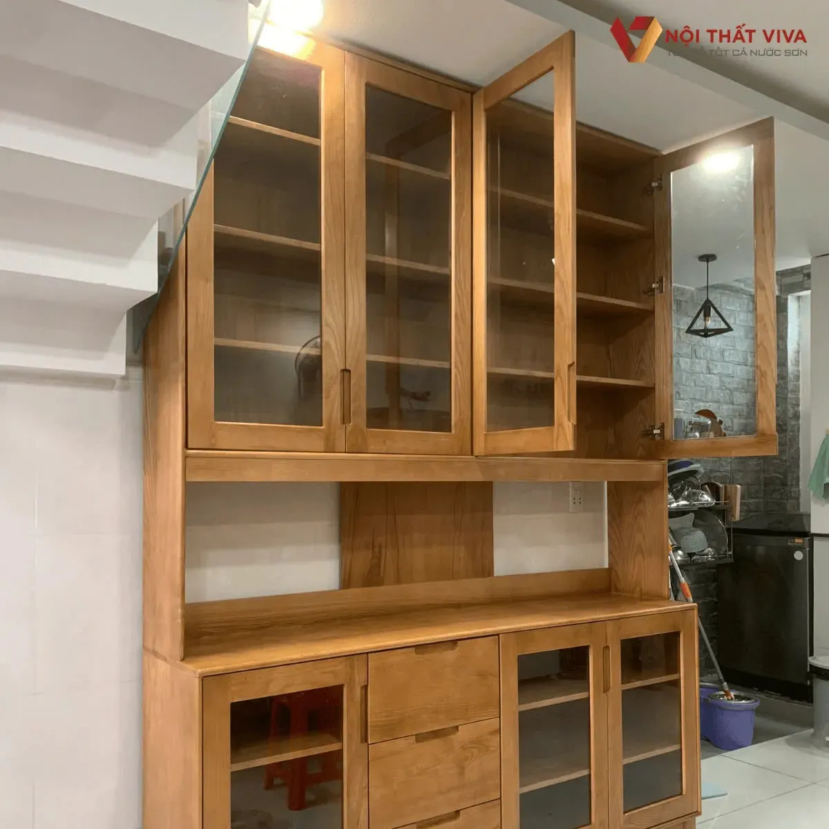 Tủ Chén Gỗ Tủ Chén Gỗ