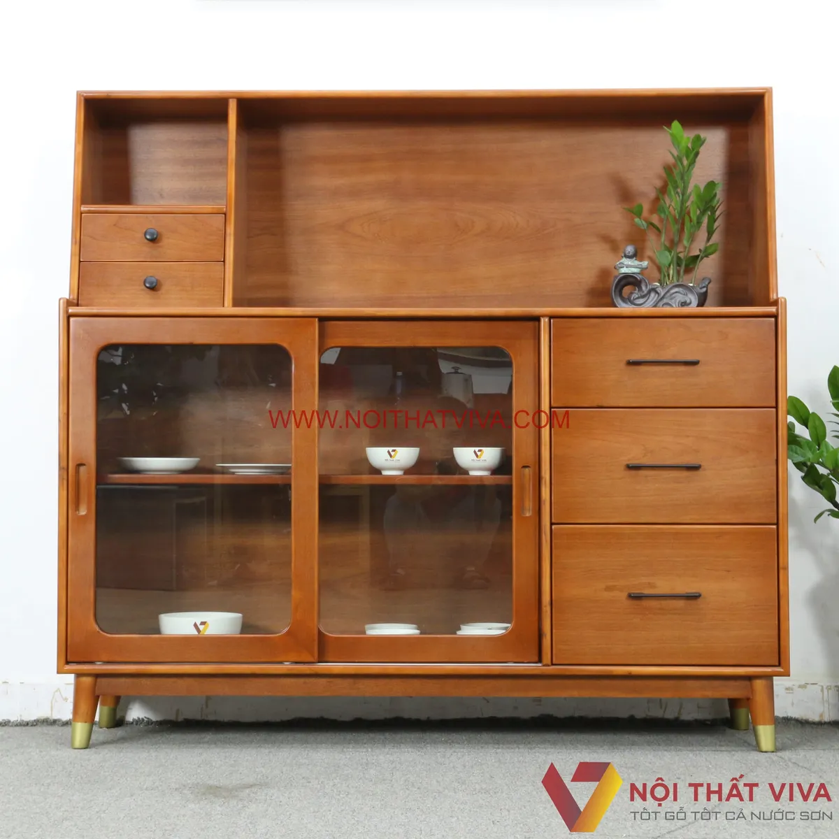 Tủ Chén Gỗ Tủ Chén Gỗ