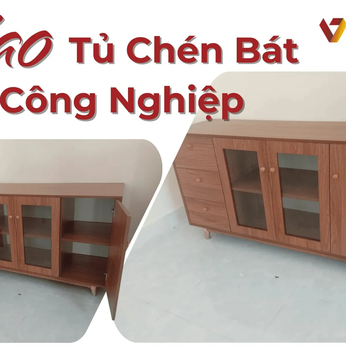 Tủ Chén Gỗ Tủ Chén Gỗ