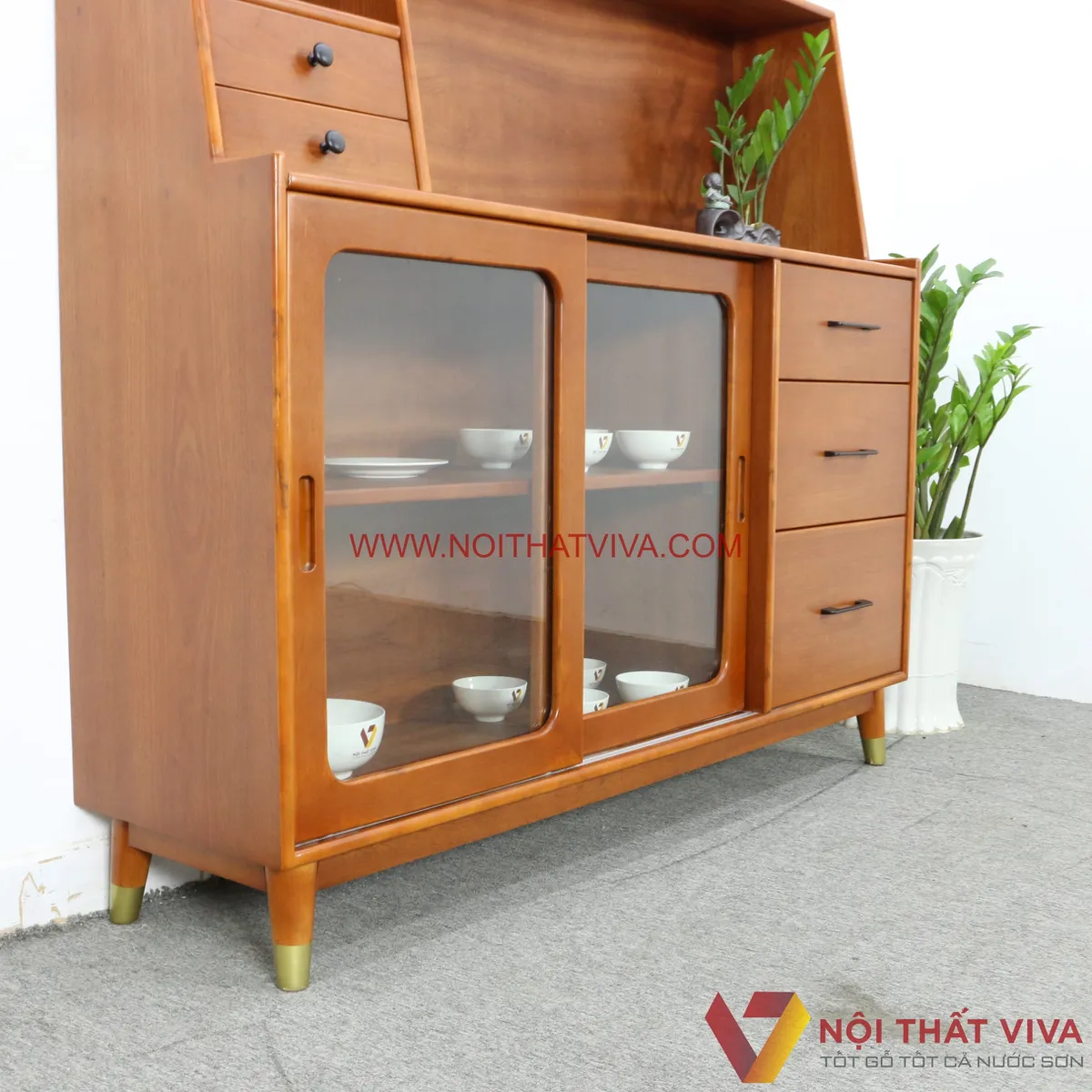 Tủ Chén Gỗ Tủ Chén Gỗ