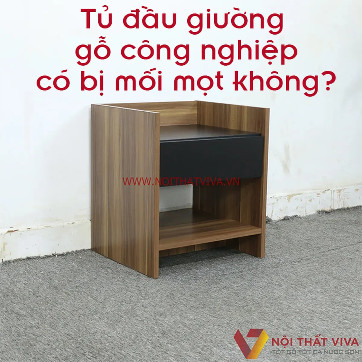 Tủ Đầu Giường Gỗ Công Nghiệp Tủ Đầu Giường Gỗ Công Nghiệp