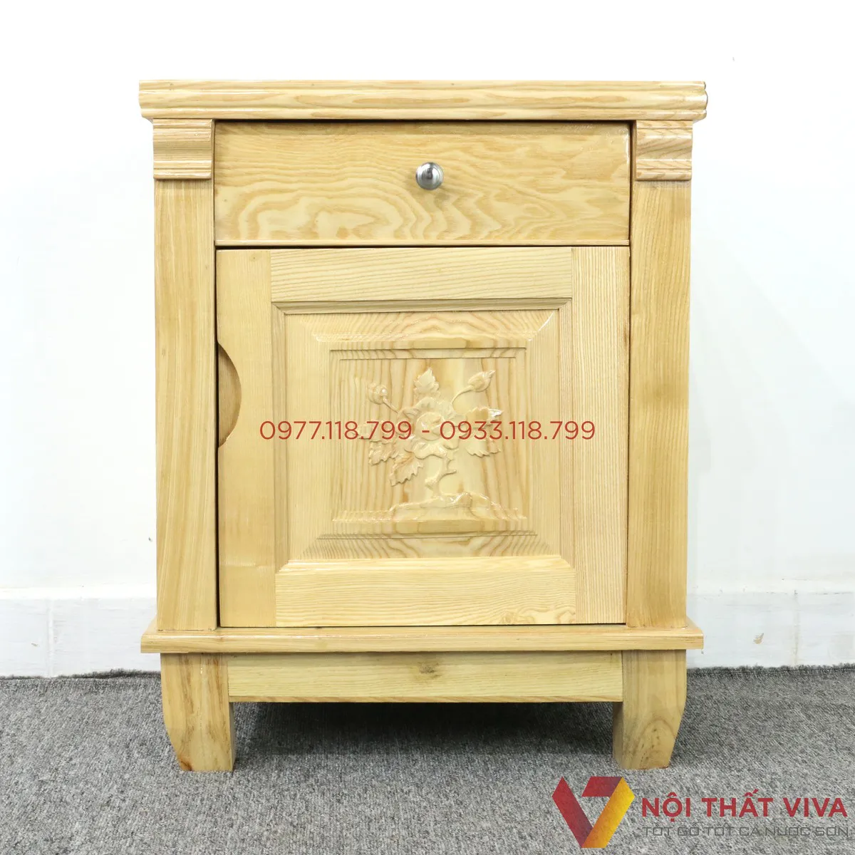 Tủ Đầu Giường Gỗ Tự Nhiên Tủ Đầu Giường Gỗ Tự Nhiên