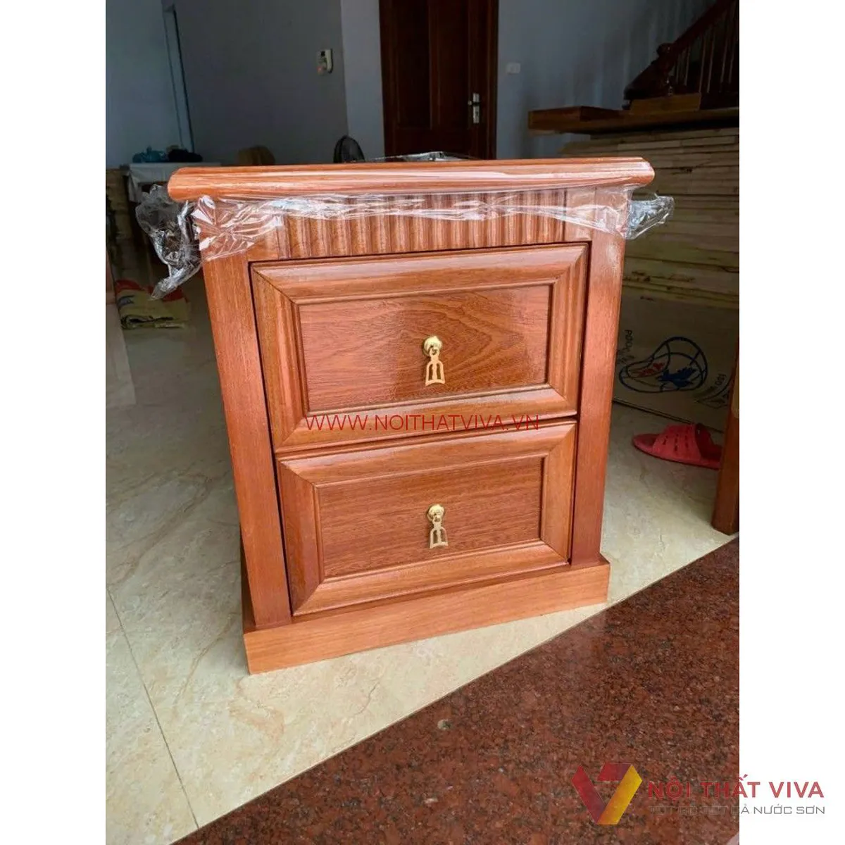 Tủ Đầu Giường Gỗ Xoan Đào Tủ Đầu Giường Gỗ Xoan Đào