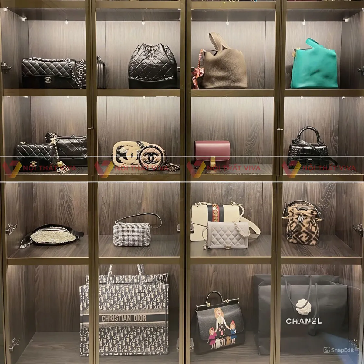 Tủ Đựng Túi Xách Tủ Đựng Túi Xách