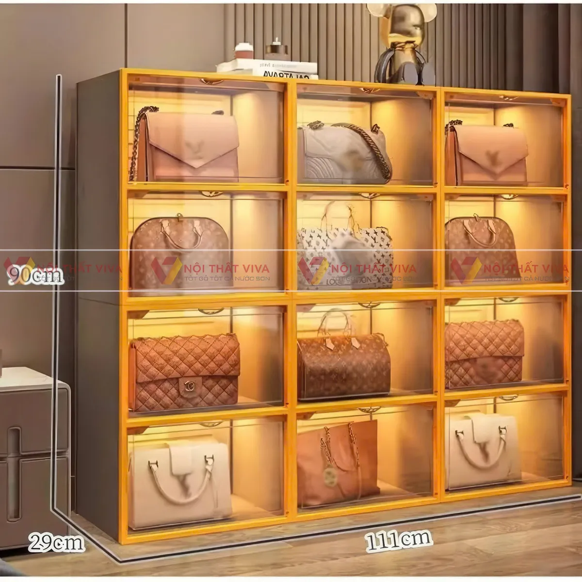 Tủ Đựng Túi Xách Tủ Đựng Túi Xách