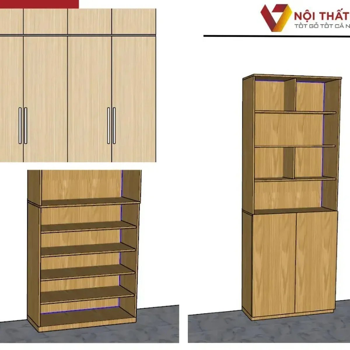 Tủ Giày Dép Hiện Đại Tủ Giày Dép Hiện Đại
