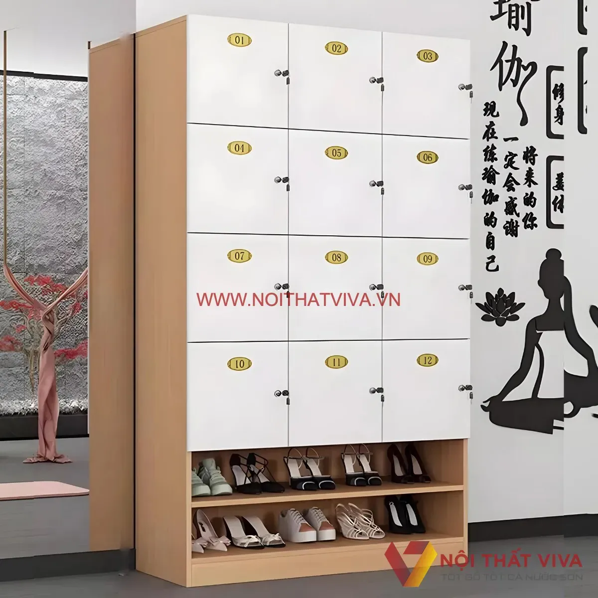 Tủ Locker Gỗ Tủ Locker Gỗ