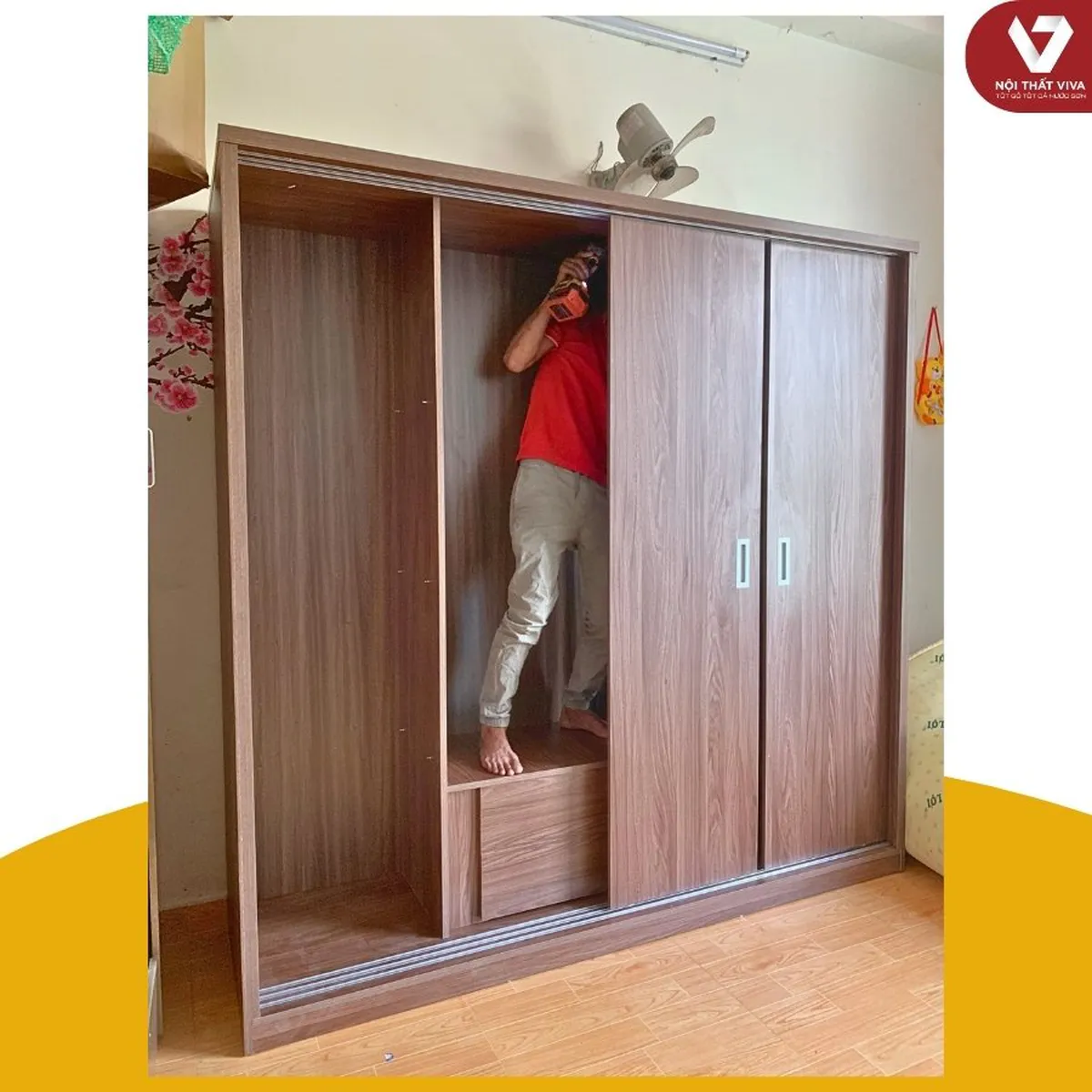 Tủ Quần Áo Cửa Lùa Gỗ Công Nghiệp - Hiện Đại Và Tiện Nghi Đến Tận Nhà Tủ Quần Áo Cửa Lùa Gỗ Công Nghiệp - Hiện Đại Và Tiện Nghi Đến Tận Nhà