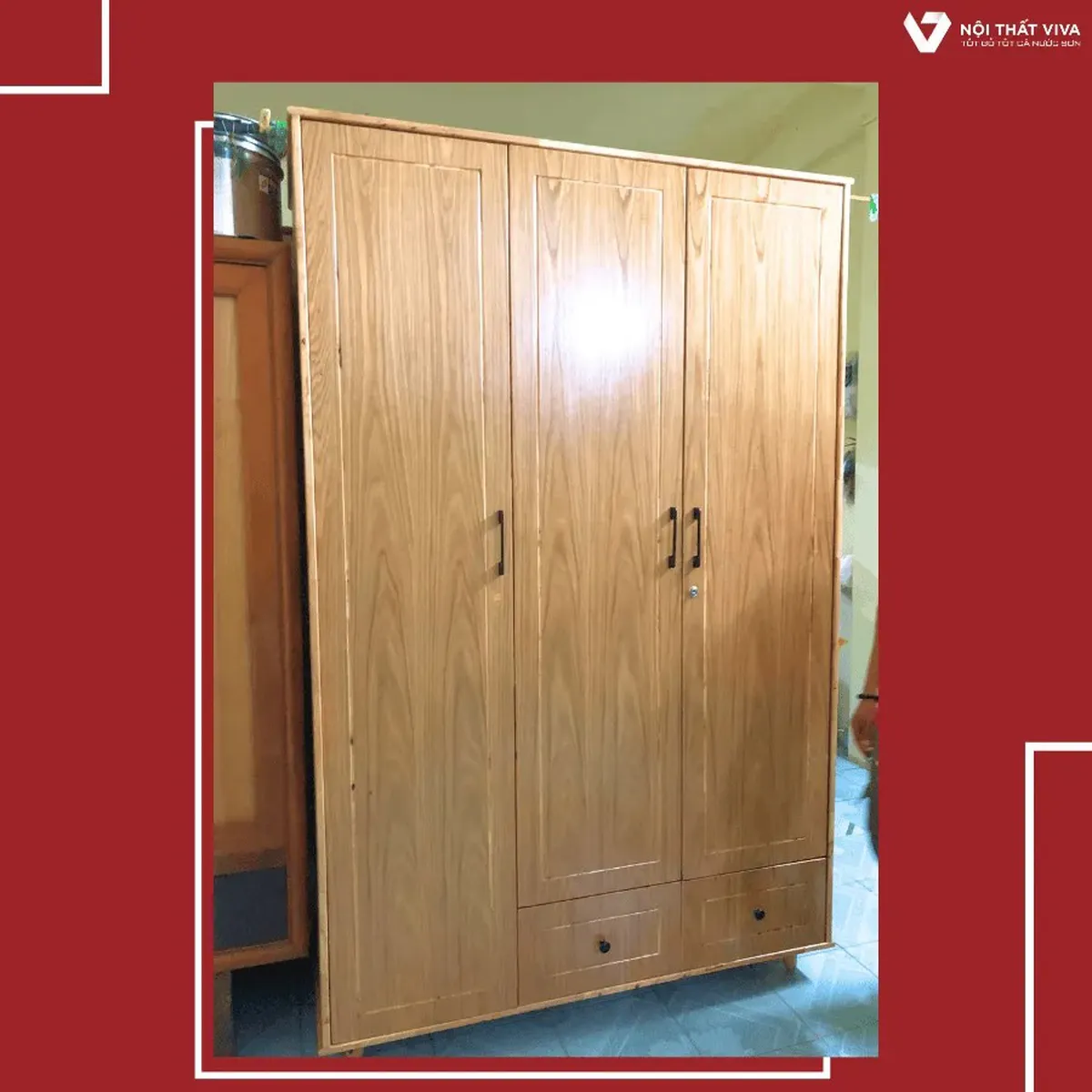 Tủ Quần Áo Gỗ Sồi Tủ Quần Áo Gỗ Sồi