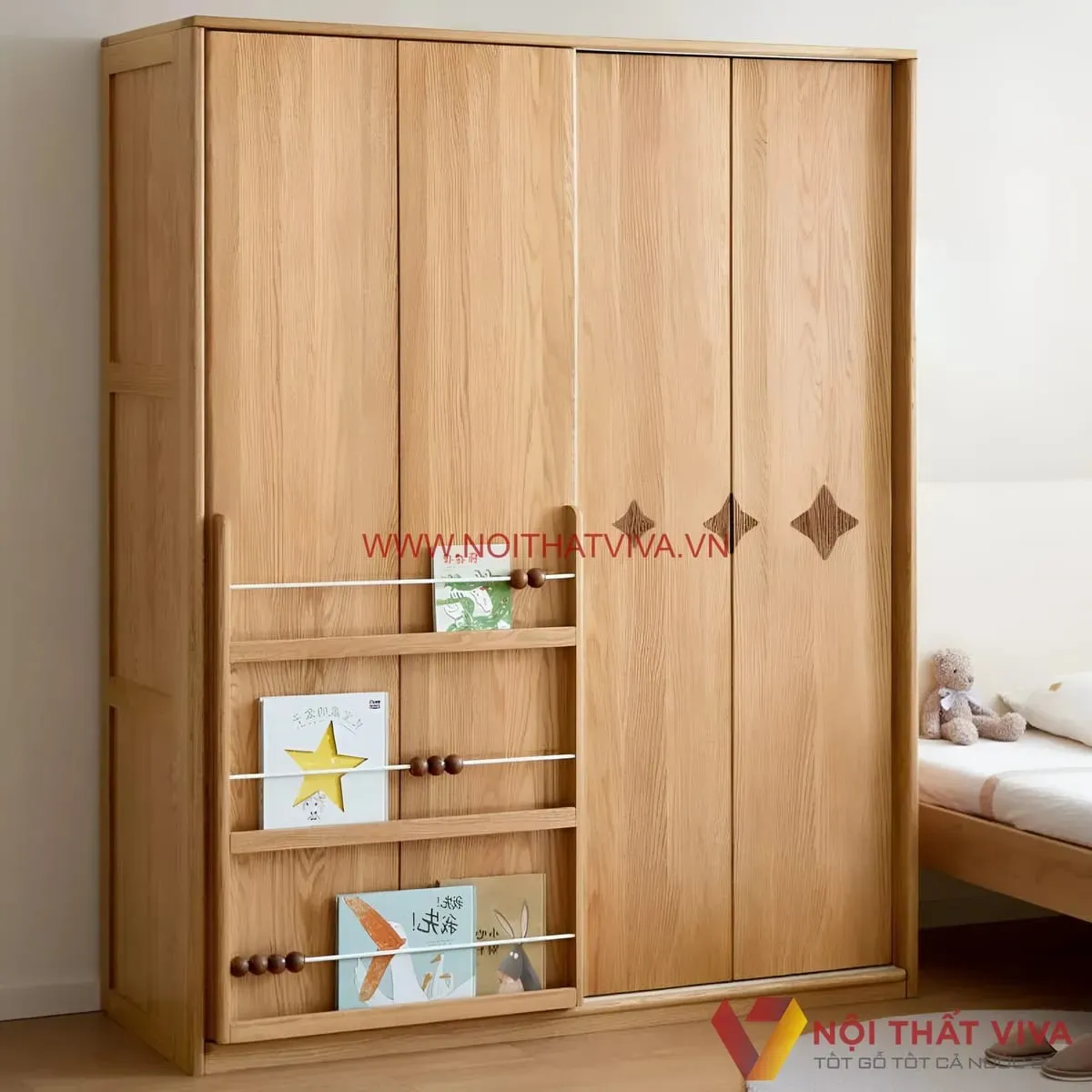 Tủ Quần Áo Gỗ Sồi Tủ Quần Áo Gỗ Sồi