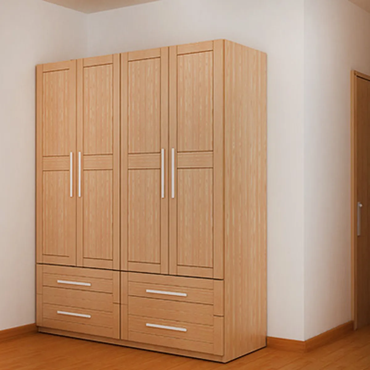 Tủ Quần Áo Gỗ Sồi Tủ Quần Áo Gỗ Sồi