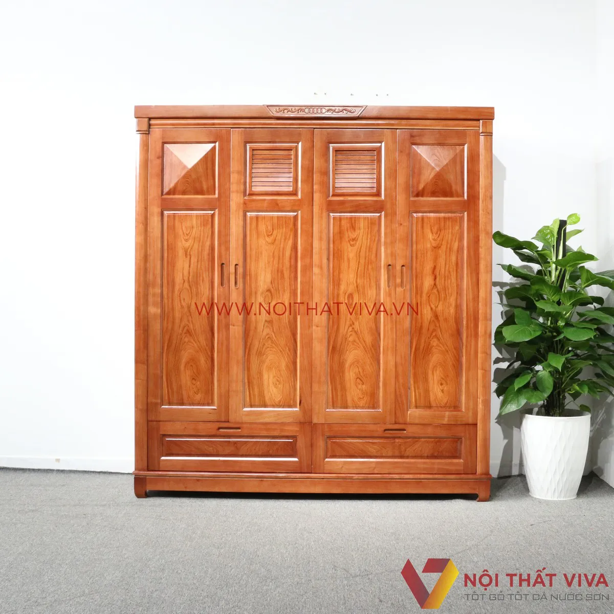 Tủ Quần Áo Gỗ Tự Nhiên Tủ Quần Áo Gỗ Tự Nhiên