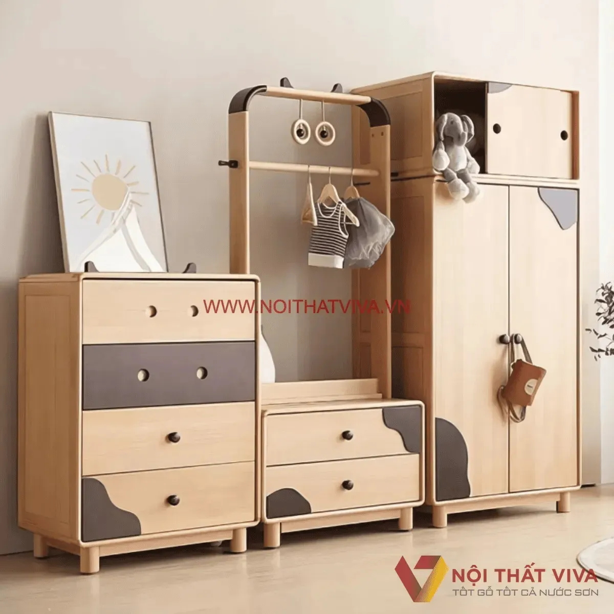 Tủ Quần Áo Trẻ Em Tủ Quần Áo Trẻ Em