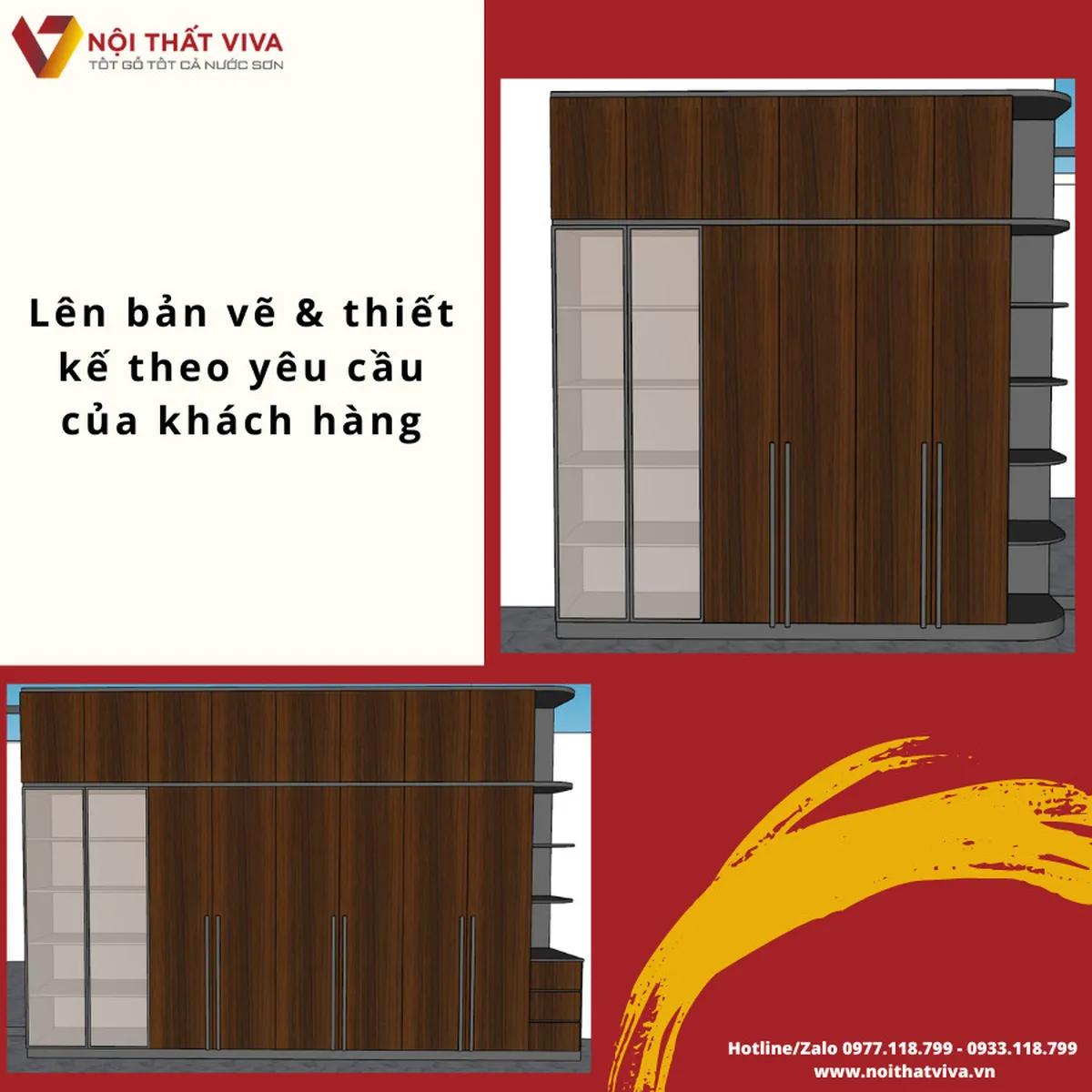 Tủ quần áo ván công nghiệp: Từ thiết kế đến sản phẩm thực tế Tủ quần áo ván công nghiệp: Từ thiết kế đến sản phẩm thực tế