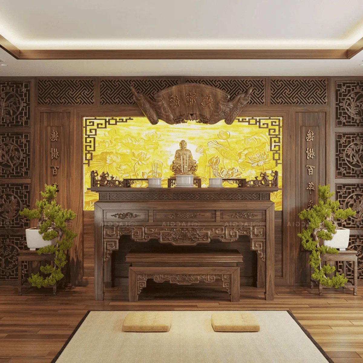 Tủ Thờ Cẩn - Nét Đẹp Truyền Thống Không Gian Thờ Cúng Việt Tủ Thờ Cẩn - Nét Đẹp Truyền Thống Không Gian Thờ Cúng Việt