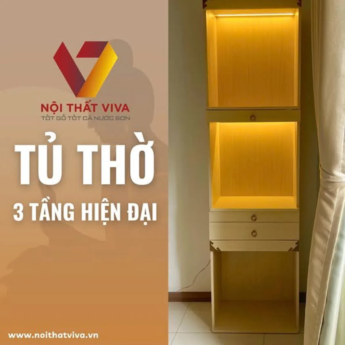 Tủ Thờ Gỗ Công Nghiệp Tủ Thờ Gỗ Công Nghiệp